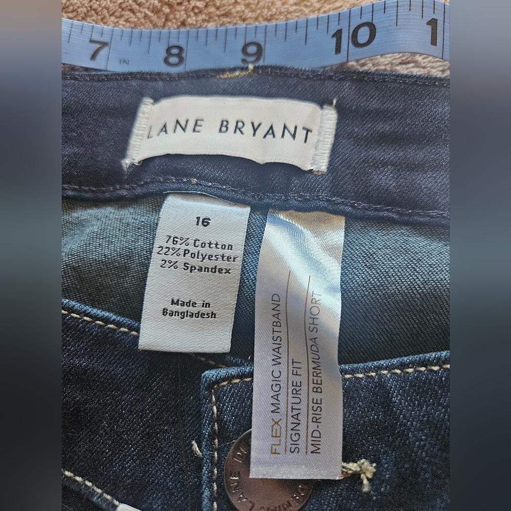 Lane Bryant Denim Bermuda Shorts - Picture 3 of 8